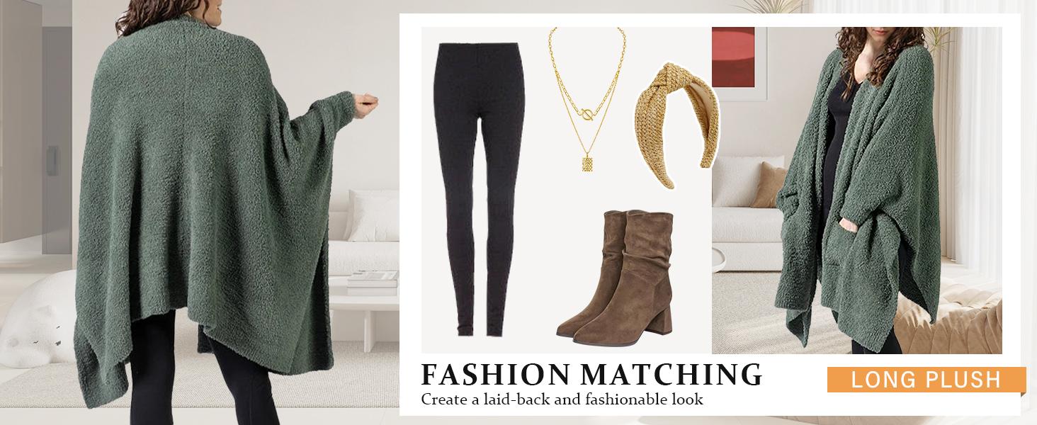 Songling Wearable Blanket Sherpa Cape Unique Office Warmth Scarf Comfortable TV Blanket Adult Plush Shawl Wrap TikTokShopBlackFriday SpringStatements Songling Wearable Blanket Sherpa Cape Unique Office Warmth Scarf Comfortable TV Blanket Adult Plush Shawl Wrap TikTokShopBlackFriday SpringStatements