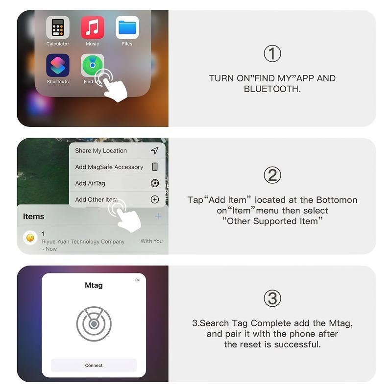 [Valentine's Day] Tukio 2026 GPS Tracker(iOS Only) for Car & Pets,Mini Trackers Device with Weatherproof Magnetic Case-No Monthly Fee-Best Hidden GPS Trackers,Global Coverage Location Tracker,Anti-lost Device,For Apple Find My (iOS Only) For iPhone