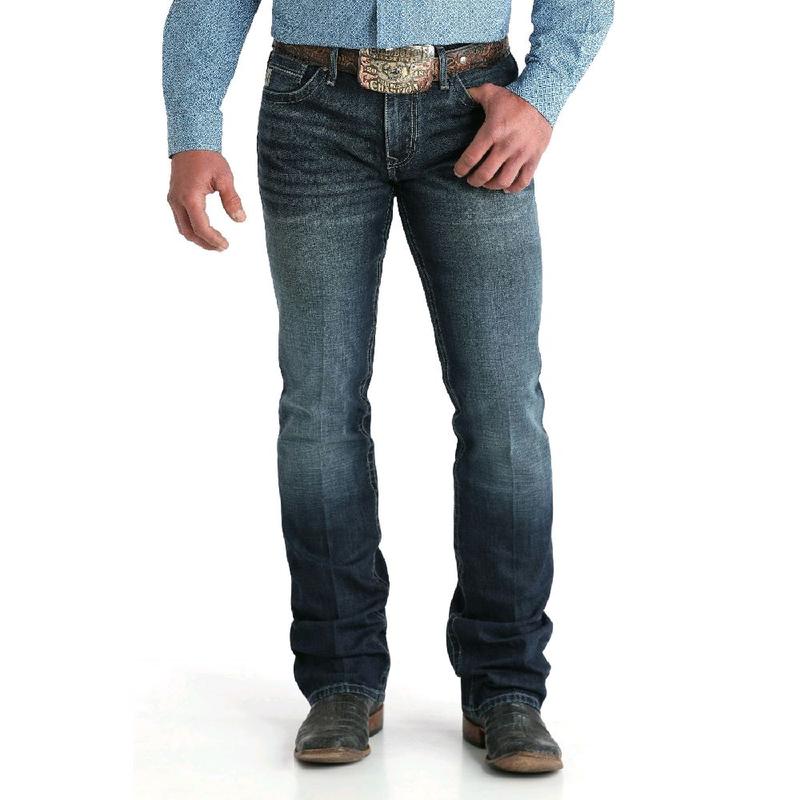 Cinch Ian Jean - Men's Classic Fit Dark Wash Denim Pants with Comfortable Stretch Fabric