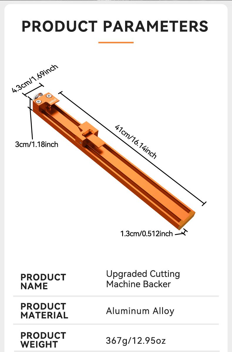 IMBOT Circular Saw​Fence Guide Rail Aluminum Alloy Material Accessories Adjustable Guide Rail​with Locking mechanism for​Unmatched Precision & Straight Cuts