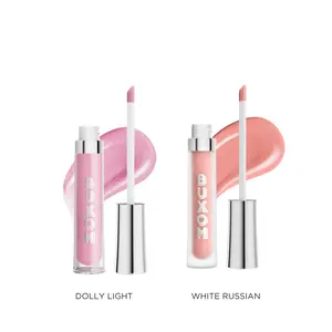 BUXOM Milky Pink Bundle - Full-On Plumping Lip Polish Gloss and Full-On Plumping Lip Cream Gloss