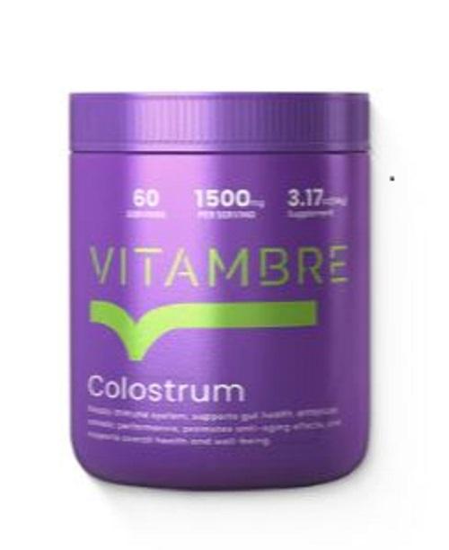 VITAMBRE COLOSTRUM - The Ultimate Immune & Gut Support for Healthcare, Edible Formula