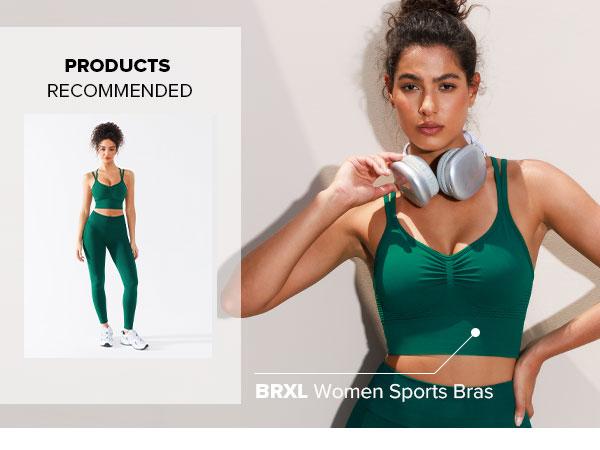 BRXL  BrxlGrit【Discount for live】Seamless High Waisted Tummy Control Yoga Impact Shorts - Comfortable Fit Versatile Style for Yoga and Active Lifestyle in Green - Gym Exercise Activewear-brxl-1