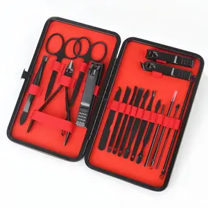 18-Piece Professional Manicure Kit - Nail Trimming Clippers Pedicure Set ,Spring Essential,Valentine’s Day Gift for Her/Him
