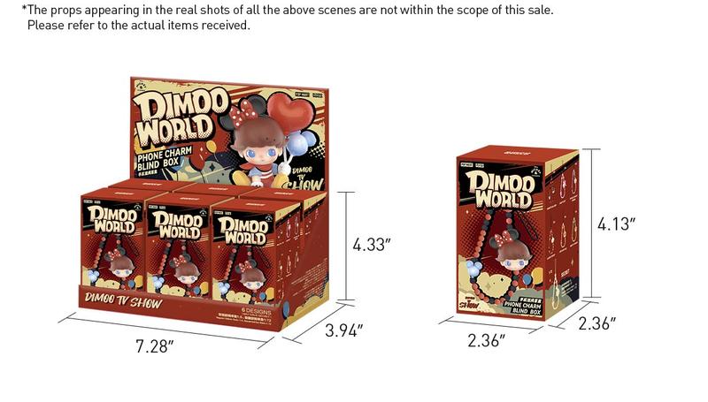 [Spanish]-DIMOO WORLD x Serie Disney – Caja Sorpresa de Lanyard para Celular Caja Ciega
