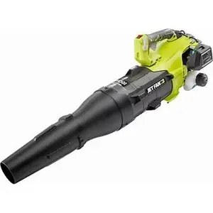 Demo Open Box RYOBI 160 MPH 520 CFM 25cc Gas Jet Fan Blower Leaves Grass Debris