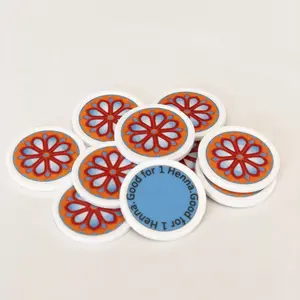 Orange "Good for 1 Henna" Token