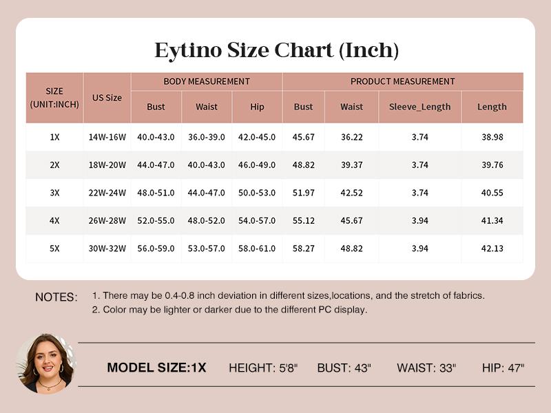 Eytino Plus Size Dresses for Women Summer Ruffle Cap Sleeve Lace V Neck Embroidery Eyelet A Line Dress(1X-5X)