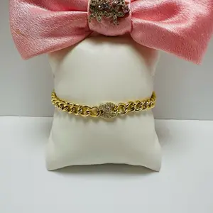 14K Gold Laminated bracelet 8” inch length