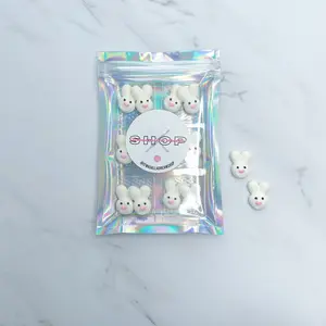 EASTER BUNNY FACE EDIBLE DECORATIONS