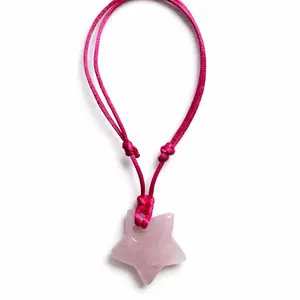 Star Power Costume Bracelet with Pink and Green Star Charms, Adjustable Cord for Daily Wear