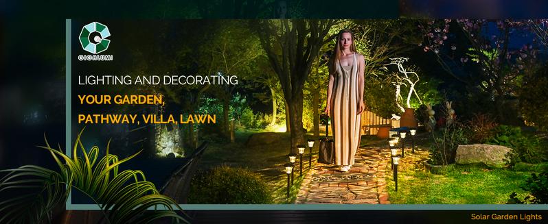 【Spring Glow Up】GIGALUMI 8-Pack Solar Pathway Lights, Solar Garden Lights Outdoor Warm White, Waterproof Led Path Lights for Yard, Patio, Landscape, Walkway