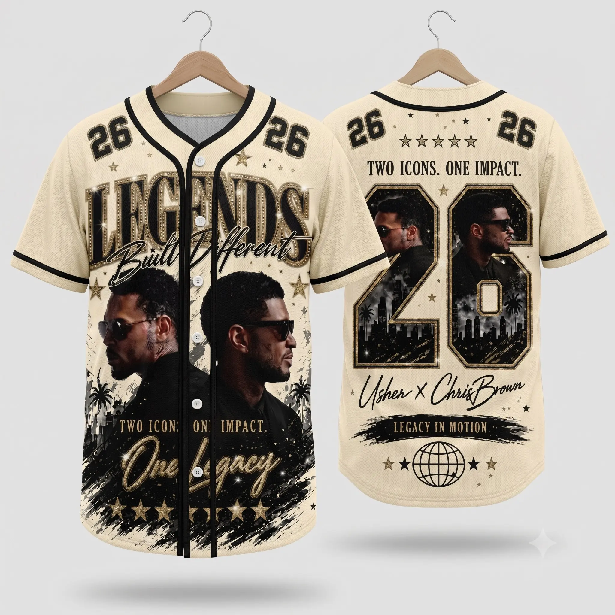 90s R&B Music Legends Graphic Baseball Jersey, Vintage Hip Hop Oversized Streetwear Button Up Shirt, Retro Concert Aesthetic Top Men Women