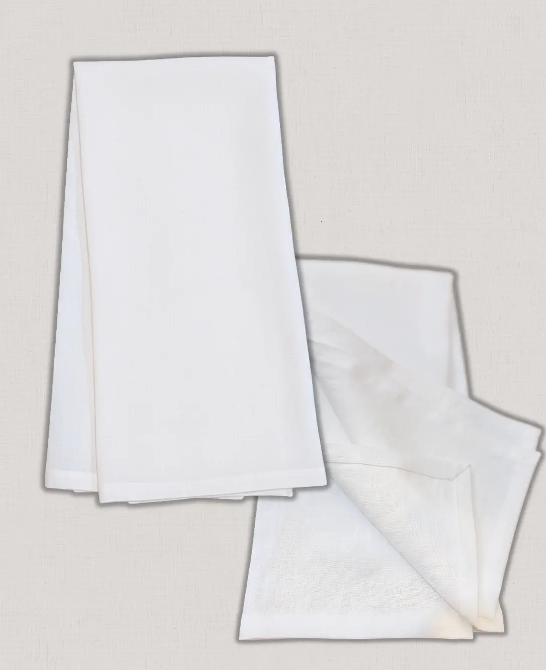 Custom Embroidered Linen Hand Towel