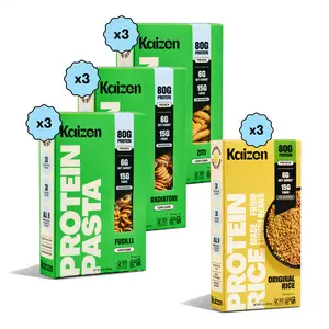 Kaizen Best Seller Pack - High Protein, Low Carb, High Fiber, Gluten Free