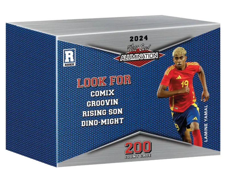 2024 Wild Card Lamine Yamal Alumination Rookie Trading Card LV