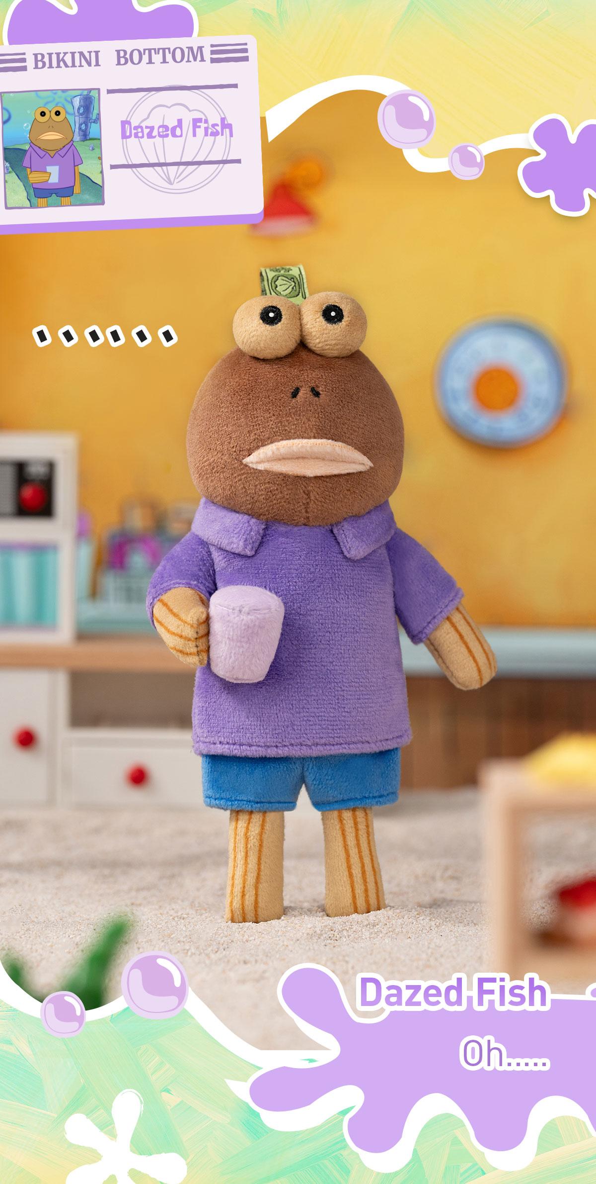 POP MART Bikini Bottom Buddies - Whimsical Plush Blind Box, Collectible Toys