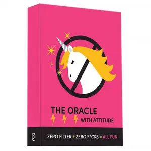 Funny Oracle Cards for Daily Self-Reflection & No-BS Guidance, Perfect For Anyone Who Needs a Laugh, a Wake-up call, or Both.