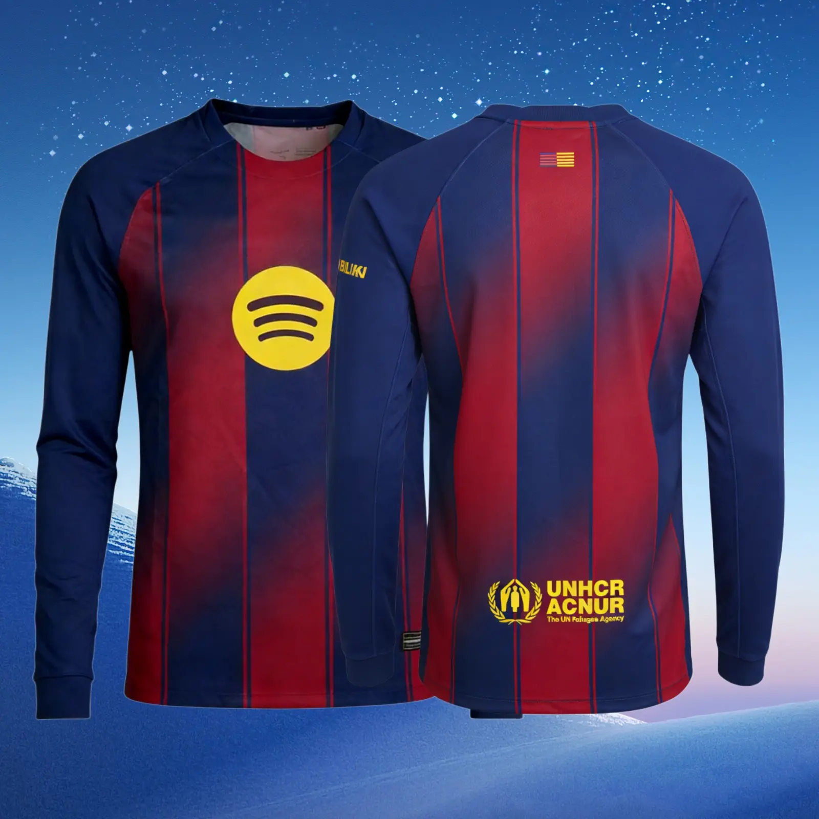 10# Lamine Yamal 25 26 Home Red And Blue Short Sleeve Soccer