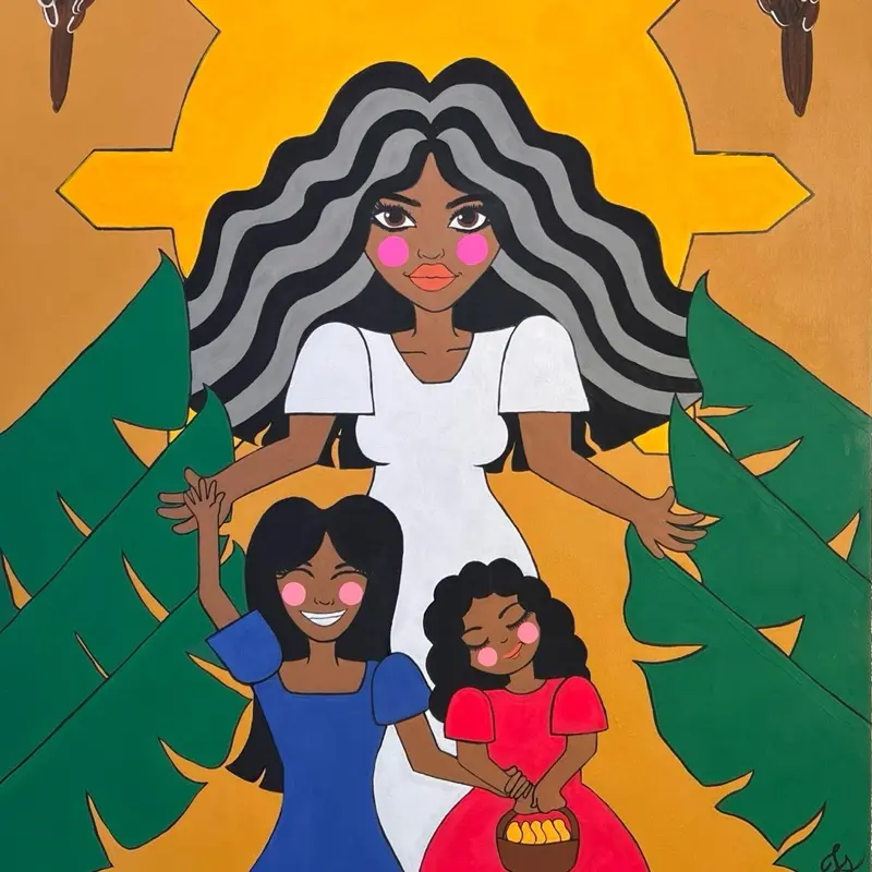 Original painting: “Generational Wealth” Acrylic on canvas