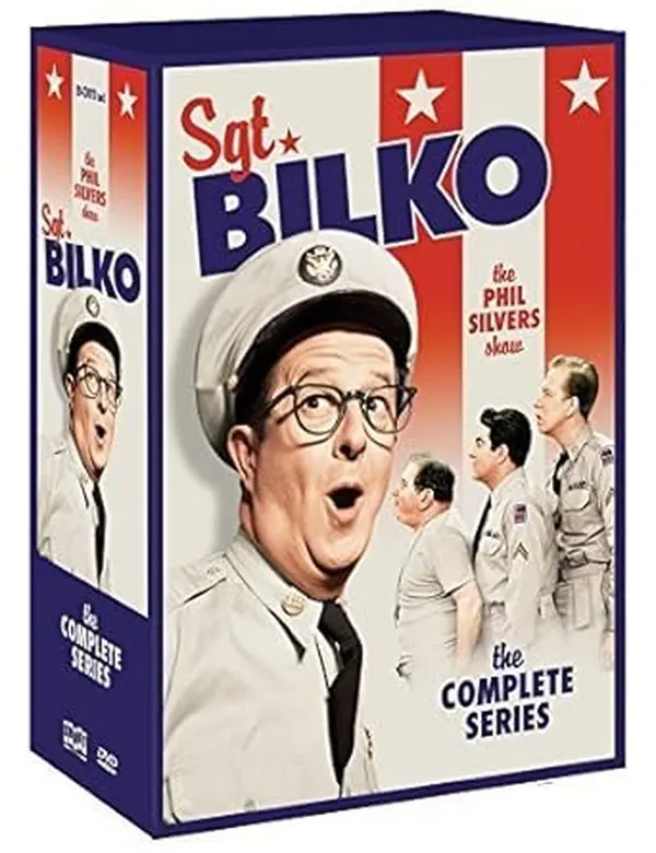 Sgt. Bilko Complete TV Series DVD - Phil Silvers Classic Comedy, Entertainment Library Addition for Fans