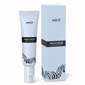 Quitch Skin Science Moisturizing Cream Fragrance-Free, Non-Irritating Daily Face Cream, Lightweight Hydration for Dry & Reactive Skin