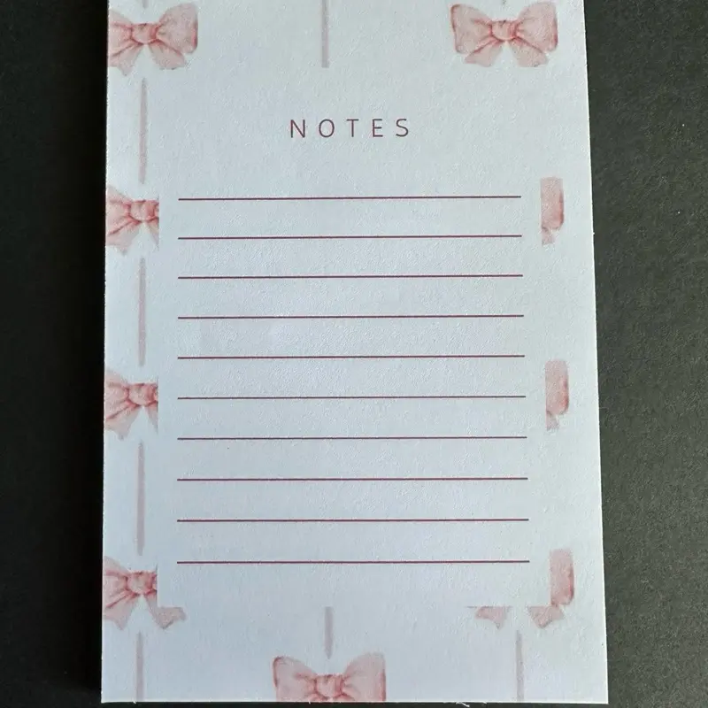 4x6 inch Custom Notepads with 25 Pages - Perfect for Notes and Reminders