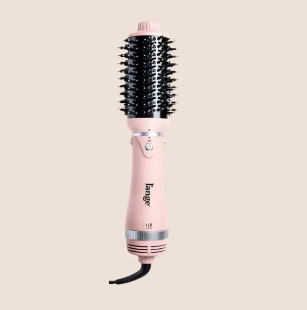 L'ANGE HAIR - VolumeBoost 60mm Volumizing Dryer Brush with Coconut Oil Infused Ceramic Barrel, Lightweight Ionic Tool for Smooth, Bouncy Blowouts, Ionic Hairdryer, Hairdryer Fast Drying, Lightweight Hair Dryer, Multifunctional Hair Dryer