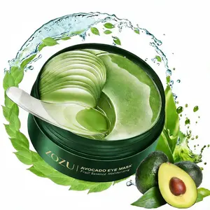 Avocado Moisturizing Eye bagMask,60pcs/set Under Eye Mask, Eye Care Product for Dark Eye Bags, Skin Care Gift Moisturizer Hydrating Comfort