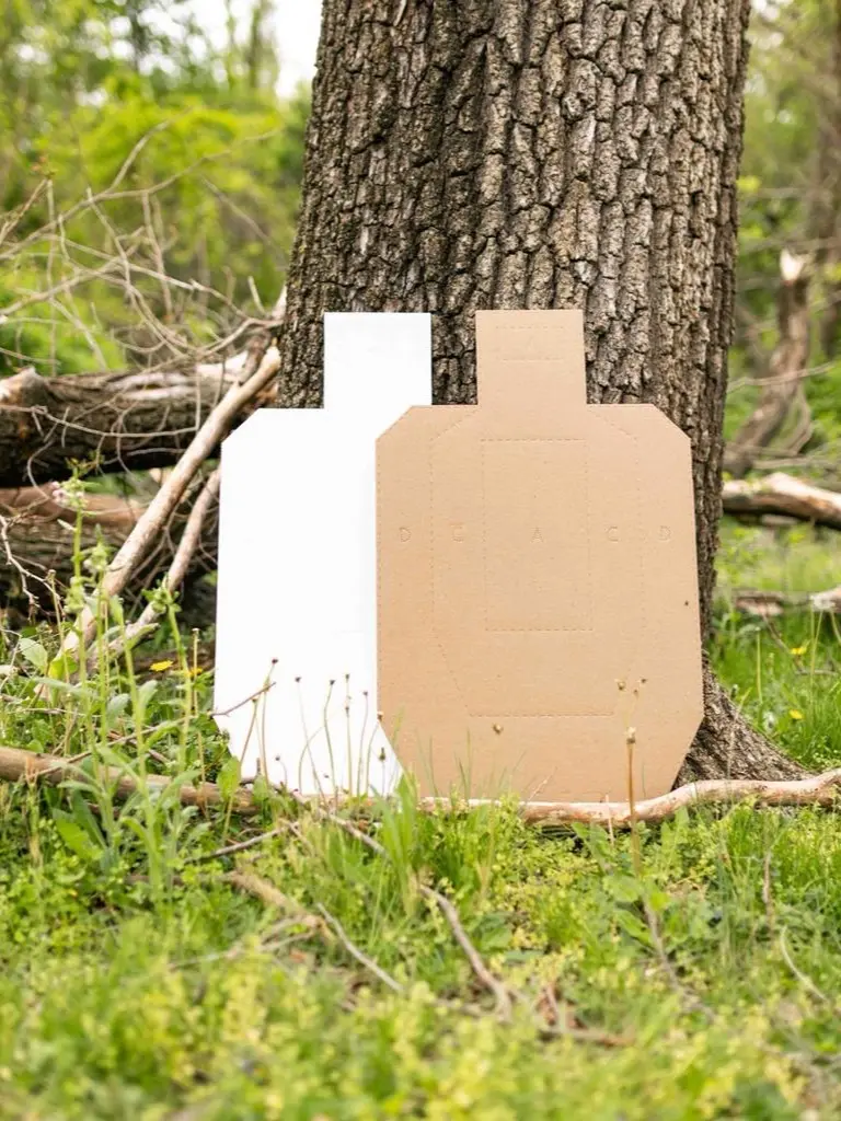 Official USPSA Cardboard Targets - Perfect for Precision Training - Heavy-Duty Paper Shooting Targets