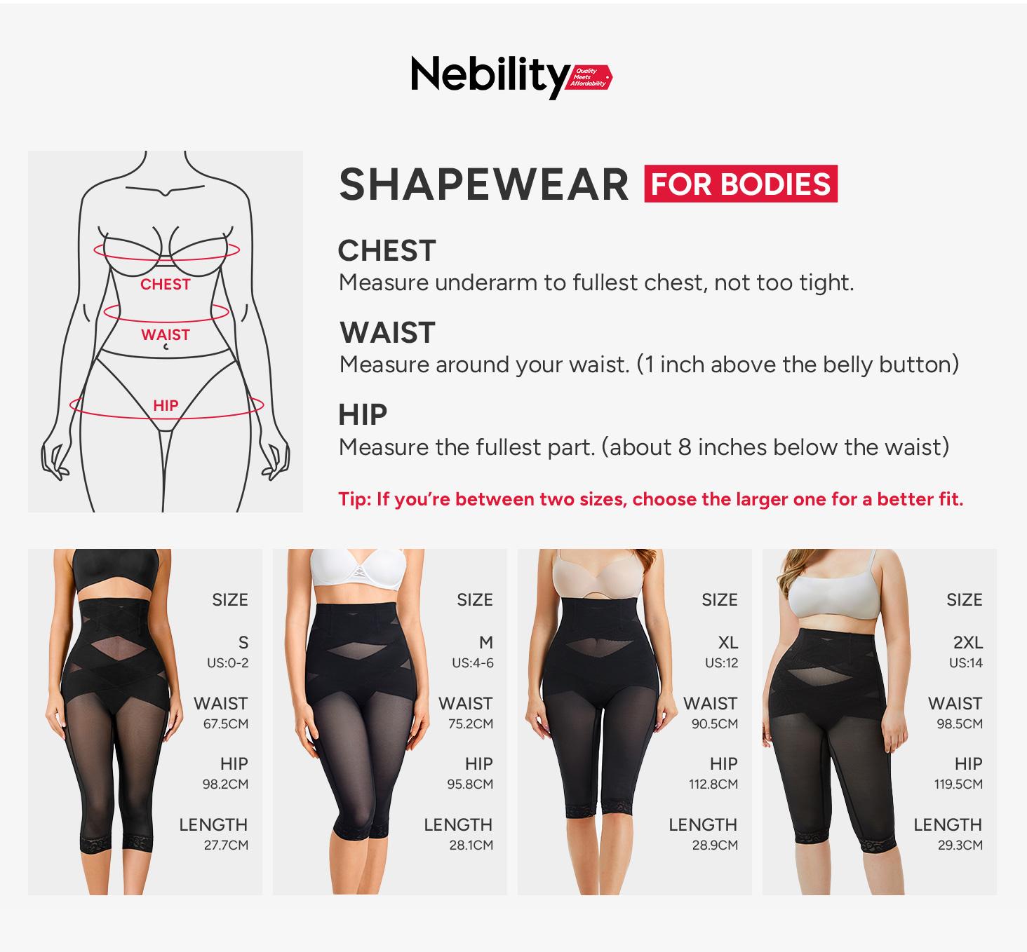 [Live] Nebility Women's Breathable Shapewear Pants Basic Bridal Minimalist Comfort Fit Leggings body shapewear Compression Womenswear Seamless Tummy Control Black、Beige
