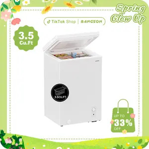 BANGSON Chest Freezer,3.5 Cu.Ft Freezer