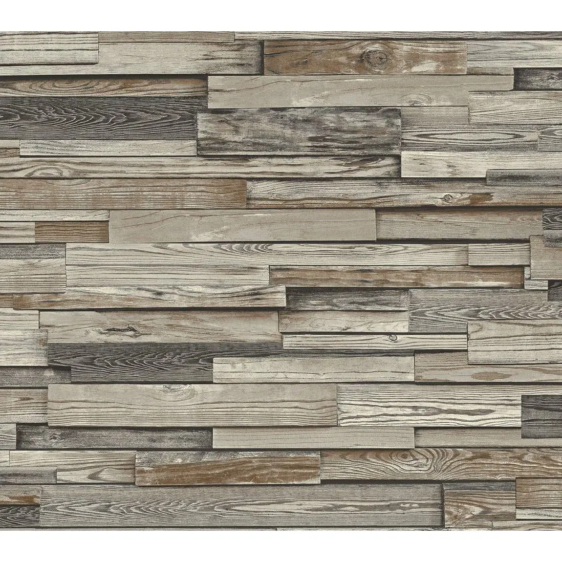 NextWall Reclaimed Wood Plank Peel and Stick Wallpaper Roll