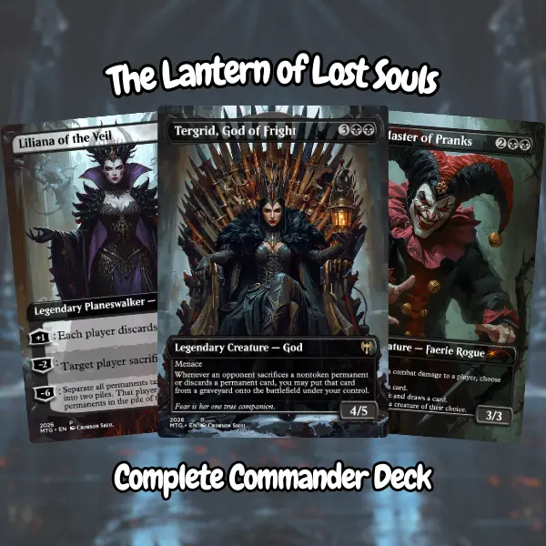 Faerie Dominion Anime Waifu  Complete Commander Deck  Full 100 Cards +  Tokens | Proxy EDH - TikTok Shop