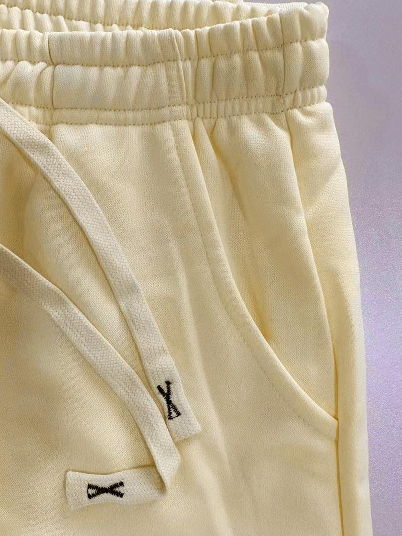 Youth Trendy Loose Fit Joggers with Drawstring Letter Print Casual Street Style Comfortable Everyday Wear