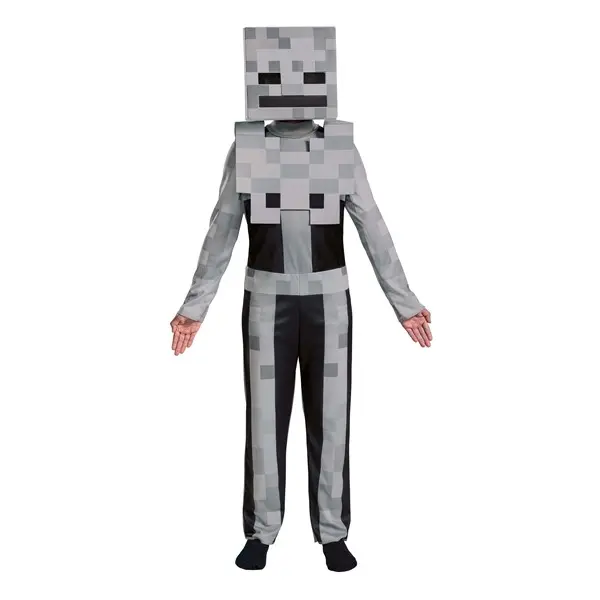 Kid's Minecraft Classic Skeleton Costume