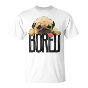 Humorous Pug Dog TShirt for Dog Enthusiasts Unisex Gift Idea