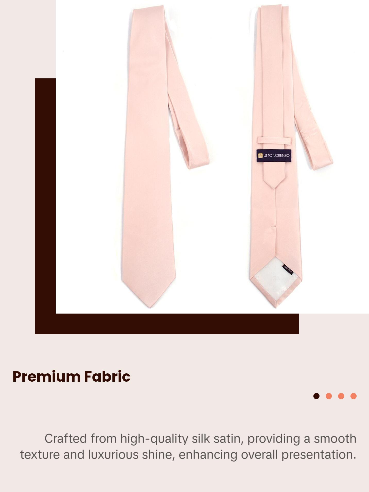 Luxury Silk Satin Tie - 32 Vibrant Colors, Perfect for Weddings, Business & Special Events Luxury Silk Satin Tie - 32 Vibrant Colors, Perfect for Weddings, Business & Special Events