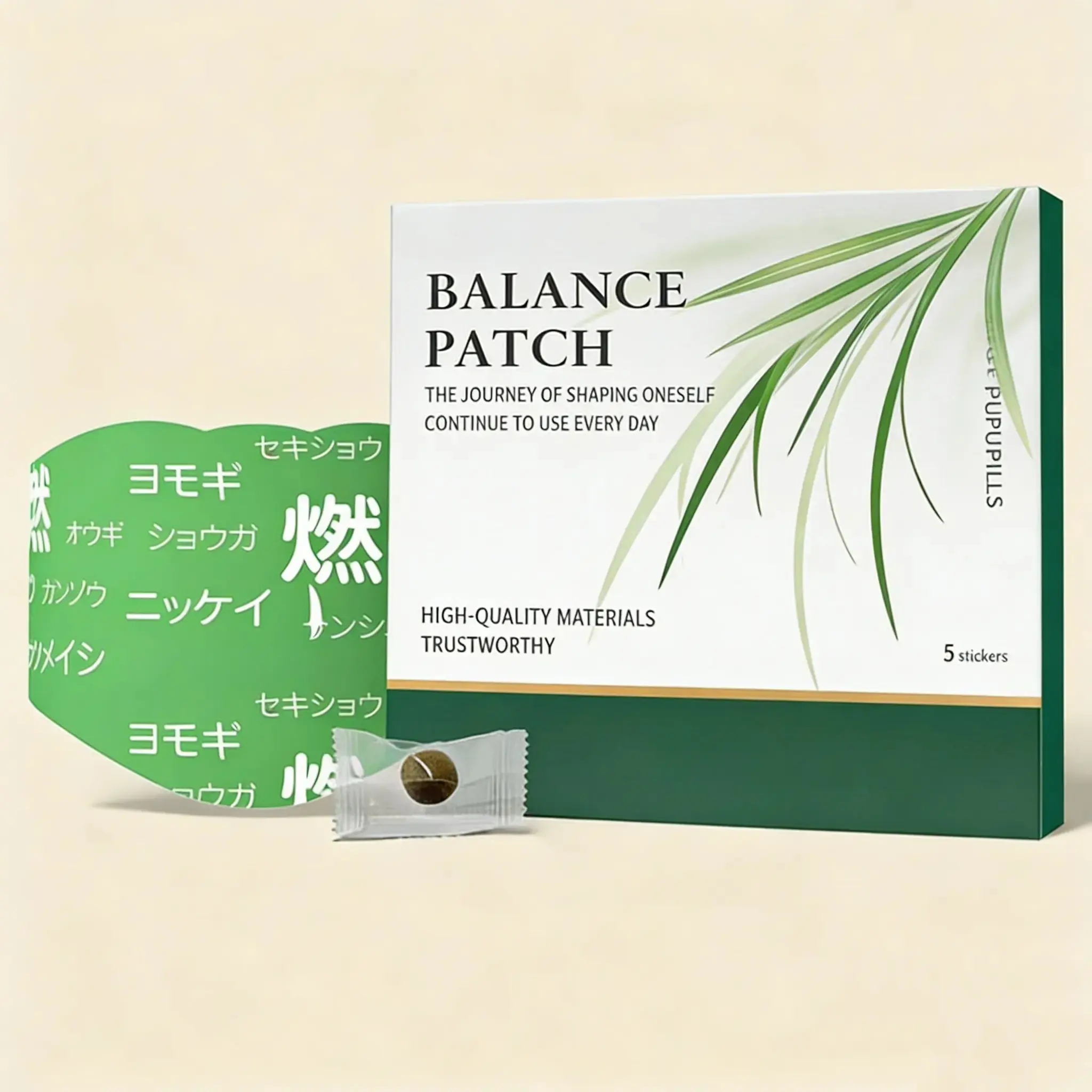 Japanese Herbal Patch | Waist & Abdomen Patch Cream