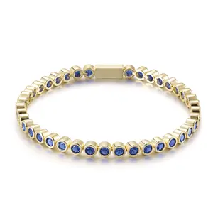The Countess Waterproof Blue Sapphire Bracelet