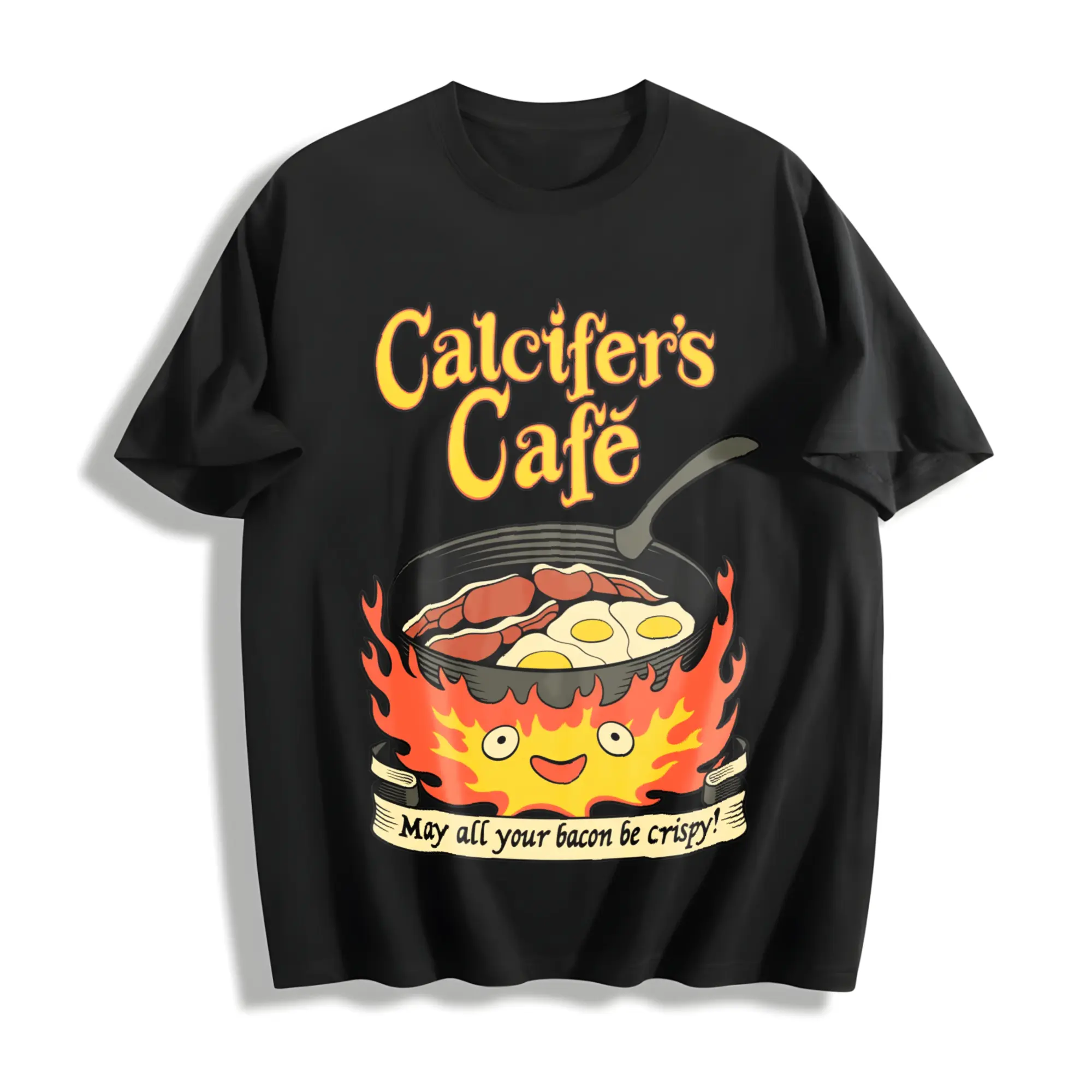 Calcifer's Cafe Howl's Moving Castle Shirt, Sweatshirt, Hoodie, Howl and Sophie Shirt, Studio Ghibli Shirt