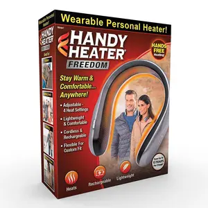 Handy Heater Freedom Travel Neck Heater: Portable Body Warmer, 131°F Max, 6.5-Hour Duration, Lithium-Ion Battery Included
