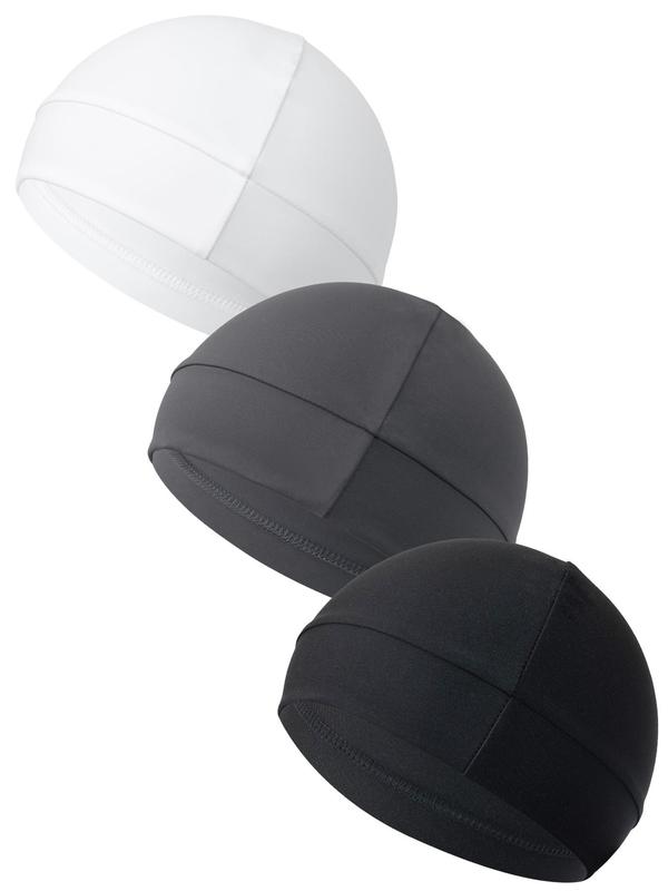 Simple Style Plain Color Skull Beanie for Men & Women, Casual Sporty Breathable Beanie Hat for Outdoor Sports for Men & Women, Fitted Hats