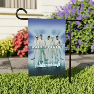 Millennium Pop Band Garden Flag | Outdoor House Banner | Backstreet Boys