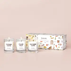 EuroTrip Mini Candle Trio