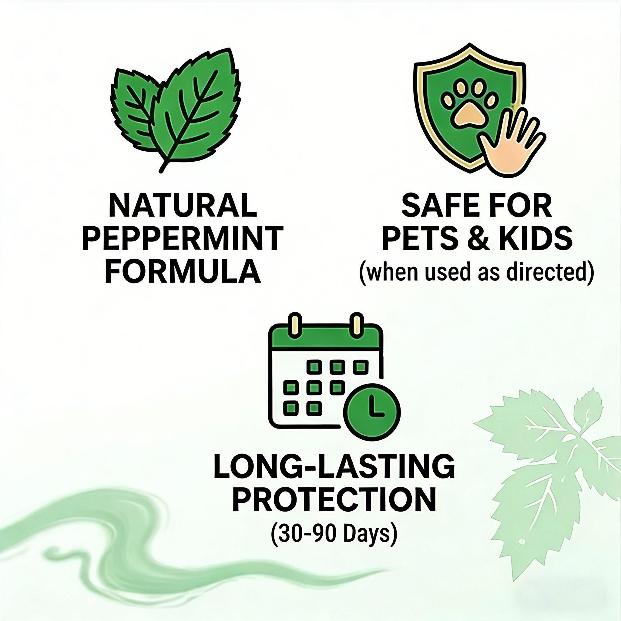 12 - Pack Popular Natural Rodent Repellent Balls! Infused with peppermint and lemon oil, these balls effectively deter squirrels, rats, spiders, and other pests. Safe, long - lasting, and easy - to - use for both indoor and outdoor applications.