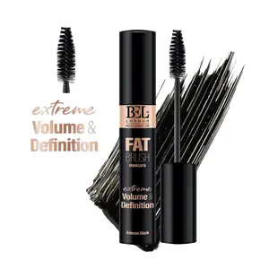 BEL London Fat Brush Mascara – Thick Bristle Brush for Volume & Definition, Separates Lashes for Lifted & Fuller Look