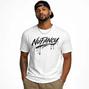NUFANCY Drip Logo Streetwear T-Shirt | Urban Style Tee
