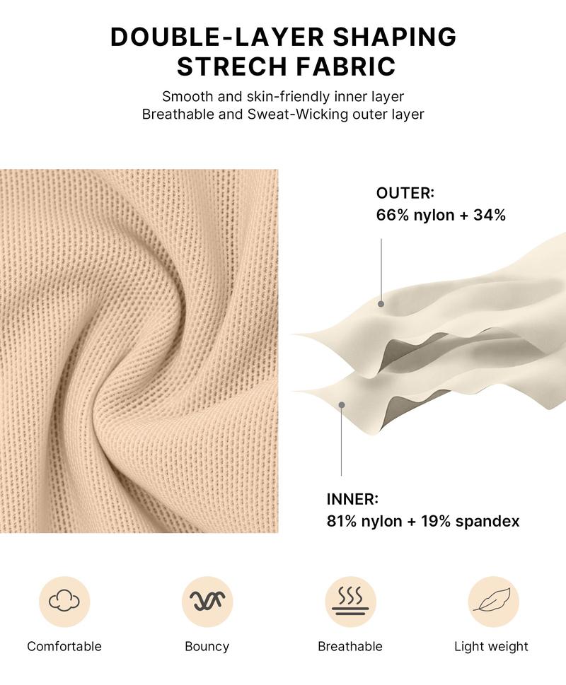 Shapellx AirSlim Mid-rise Lace Butt Enhancer Shorts Comfort Leg Shaping Womenswear  Shapewear