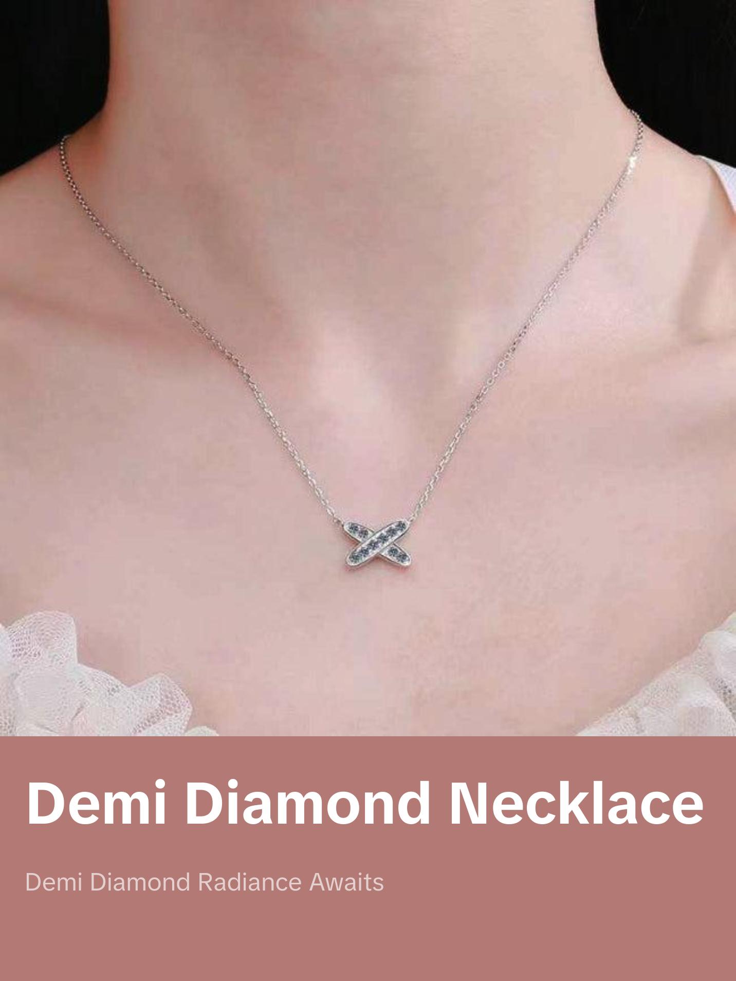 Demi Diamond Necklace